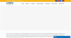 Desktop Screenshot of horizonaccountinginc.com